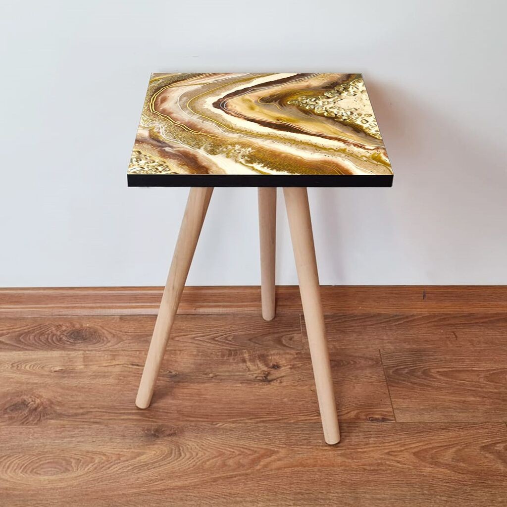 Маса Hanah Home Club Shp295, 35x42x35 см, шарена