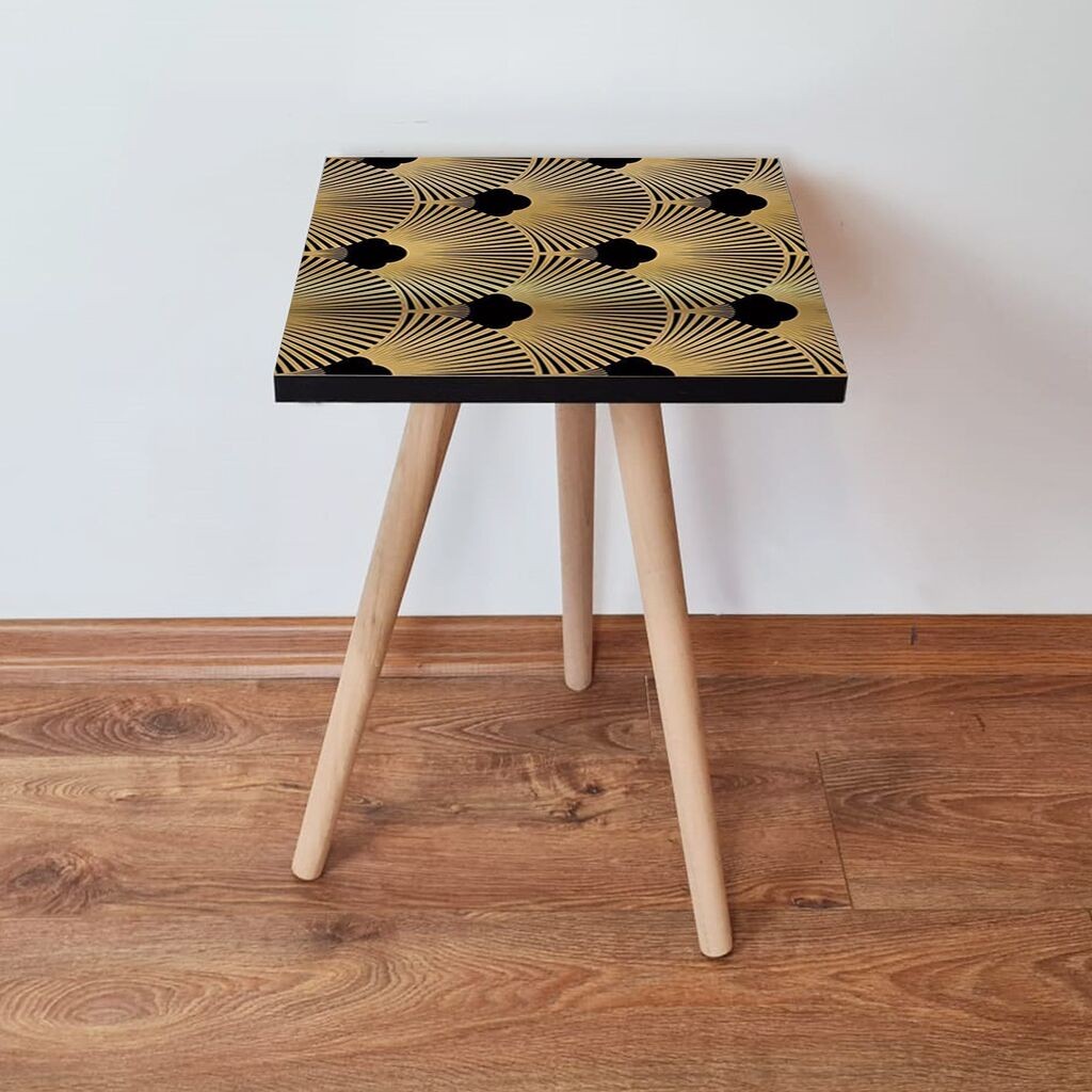 Маса Hanah Home Club Shp266, 35x42x35 см, црна