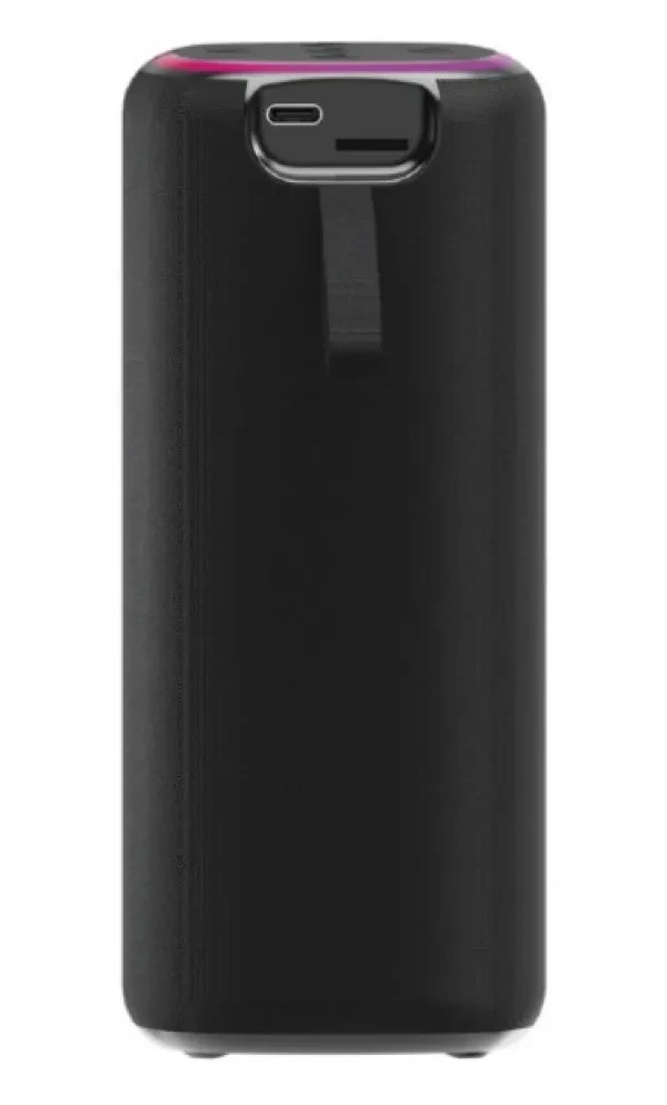 Пренослив звучник Gembird SPK-BT-LED-08L, Bluetooth, LED, 10W, BT, FM, USB, Handsfree, црн