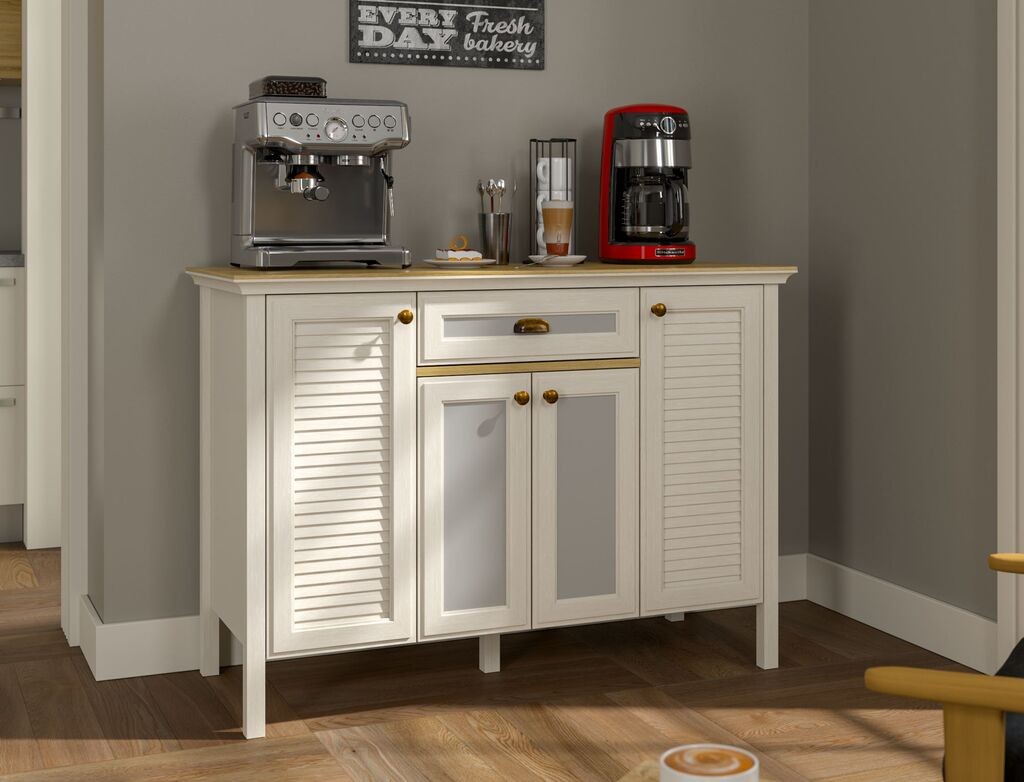 Кујнска полица Hanah Home FRN-21034, кремаста