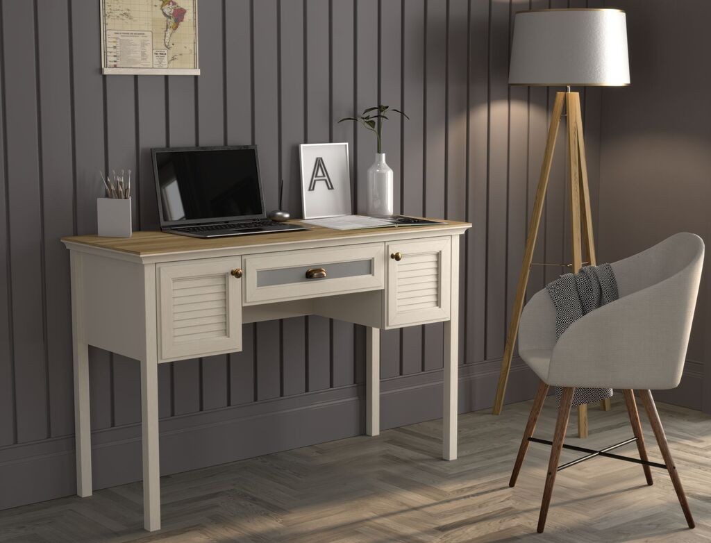 Ханах Домашна маса FRN-21033, 132x80x50 см, Крем боја