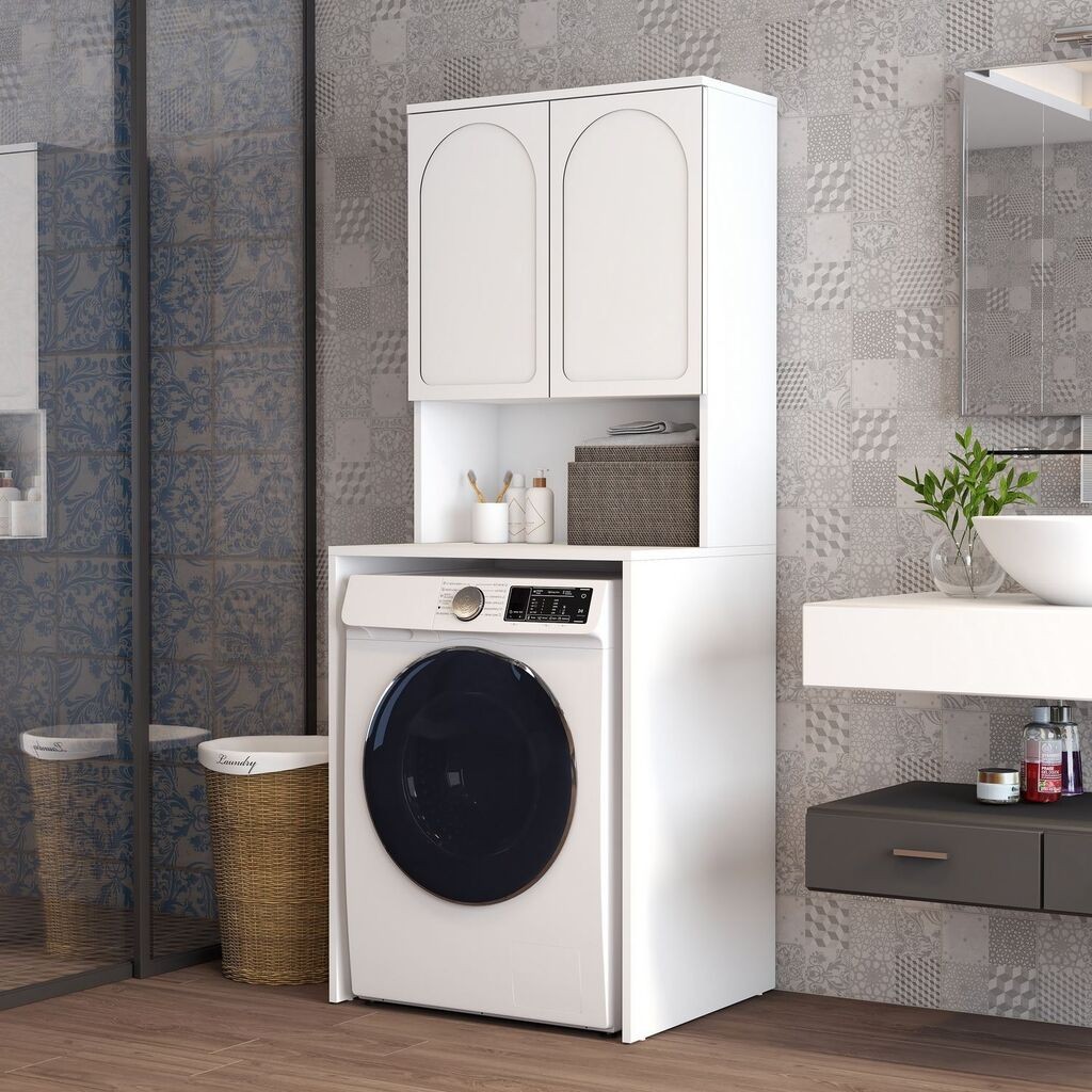 Кабинет за машина за перење Hanah Home Lyon 60, бел