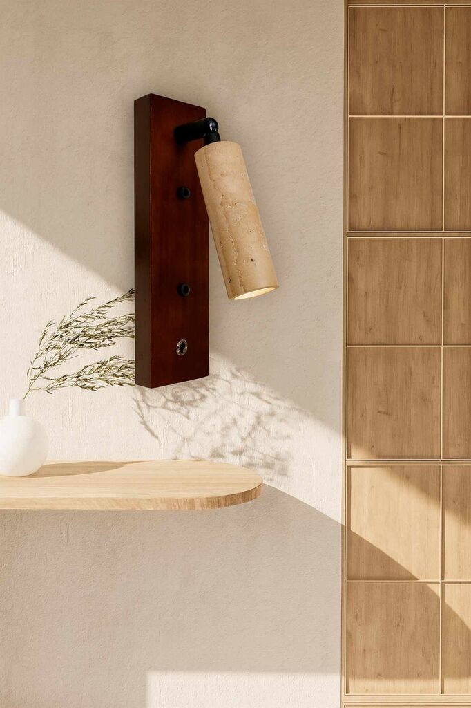 Dzидна светилка Opviq Klein, беж