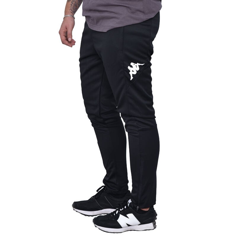 Долен дел од тренерки Kappa Kappa4Football Lorente за мажи, црни