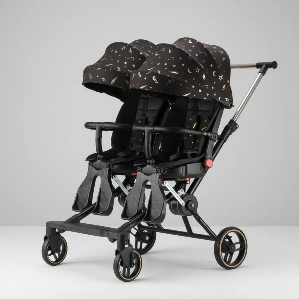 Количка за близнаци - dzвезди