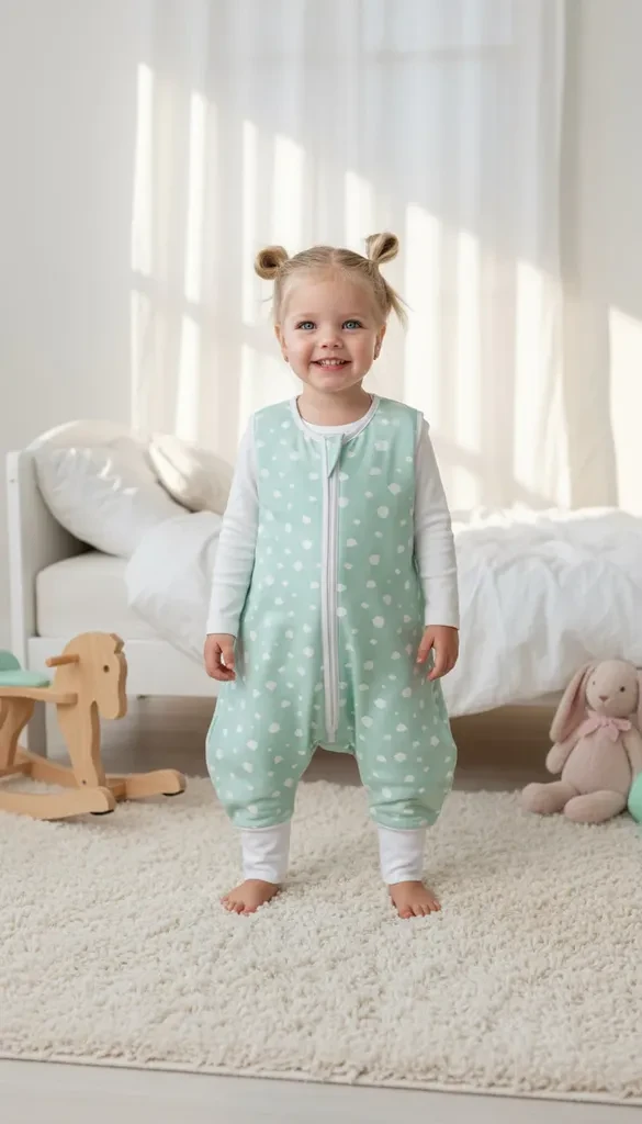 Вреќа за спиење без ракави со дезени