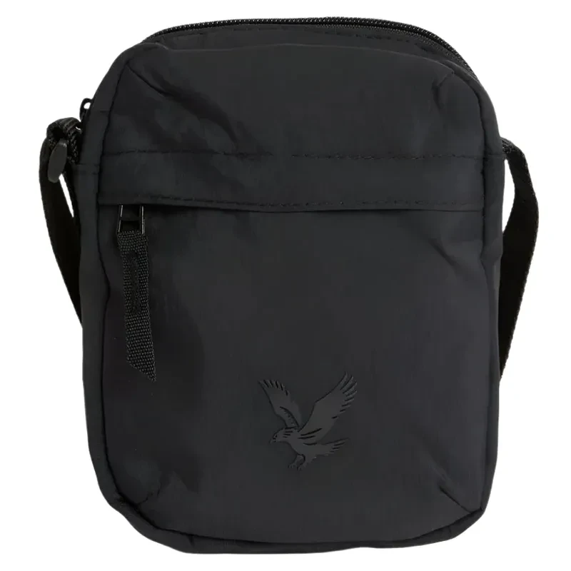 Машка торбичка за крос-боди од Lyle and Scott, црна
