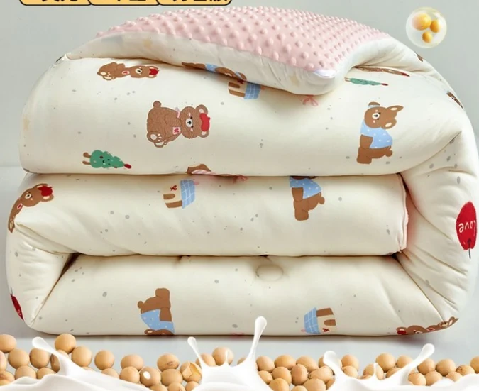 Топол и мек јорган со две лица (дезен мече)