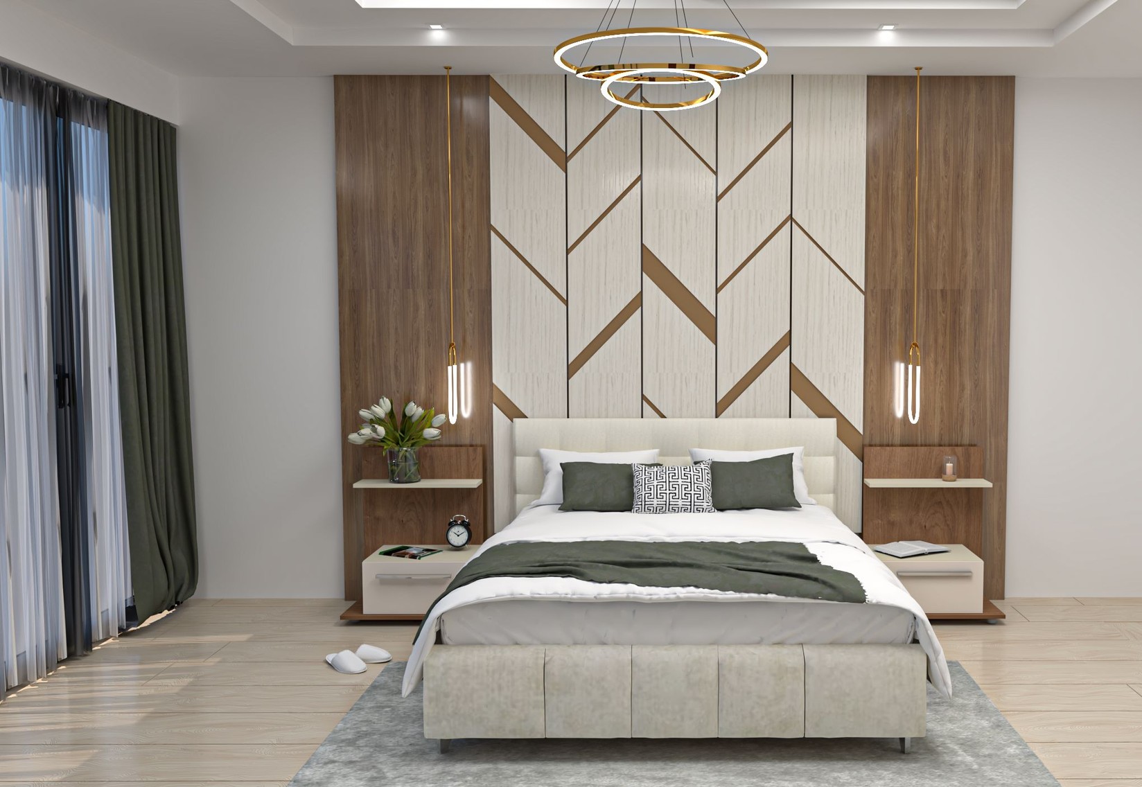 Мебел Ви Лежај изабела со касетки