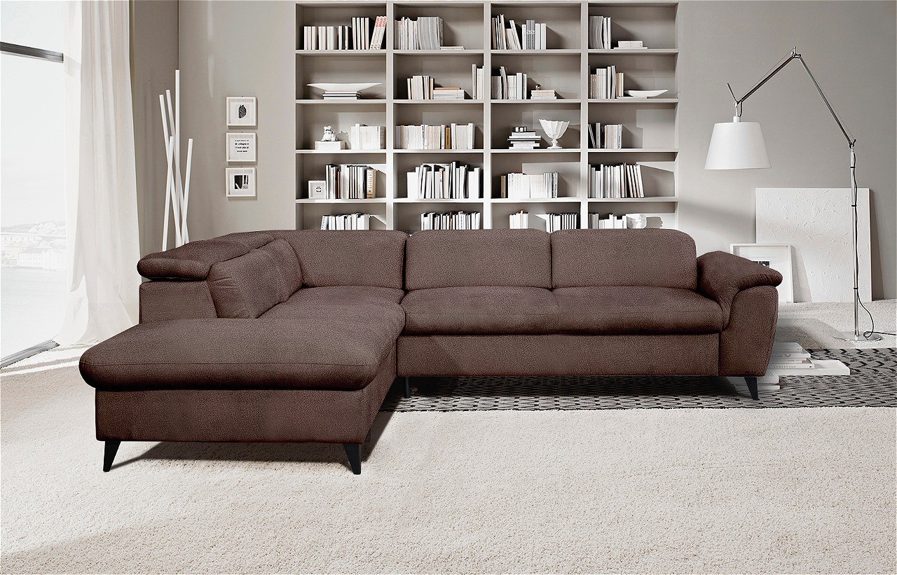 Мебел Ви Аголна гарнитура калија лева серија кафена