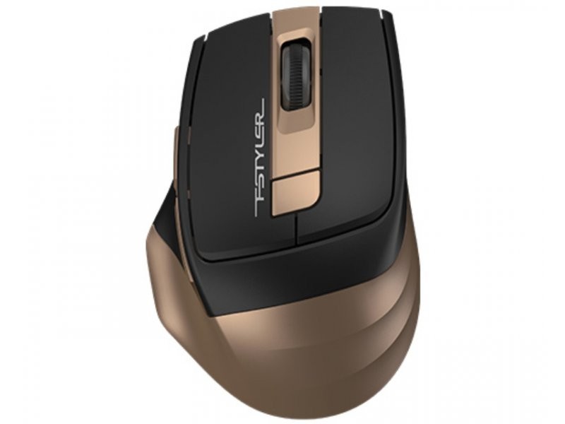 A4tech безжичен глушец FG35 Fstyler, оптички, 2000DPI, бронзен