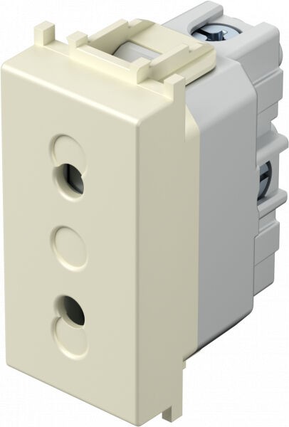 Tem Cates Приклучница италијанска 1М беж модул TEM VM20IN