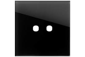 Tem Cates Рамка 2М EDGE стакло црна OG20GDP-U 4331787 ТЕМ