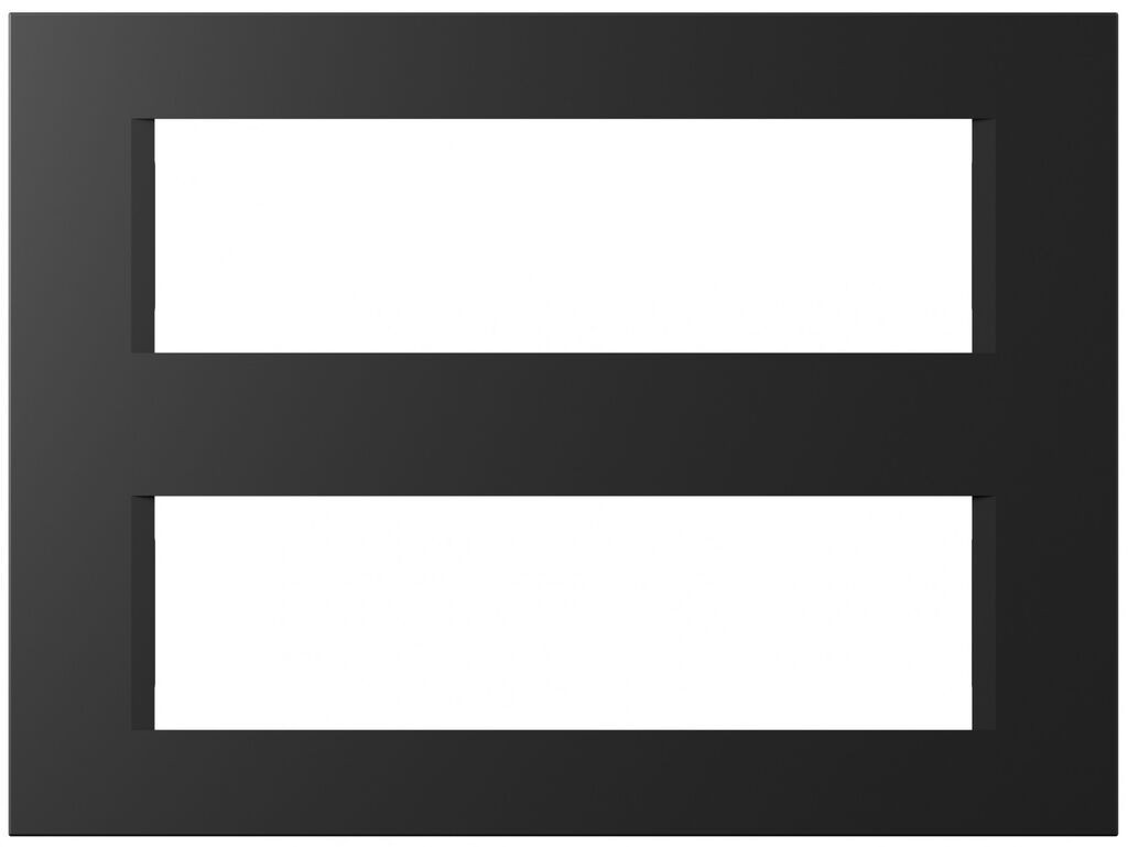 Tem Cates Рамка 2x7М црна мат LINE OL71SB 4327819 ТЕМ