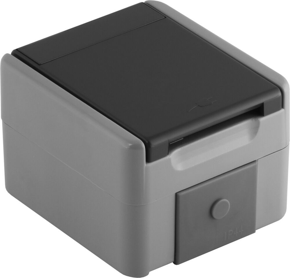 Tem Cates Приклучок II шуко ОГ сребрен 16A 250V VF10GY