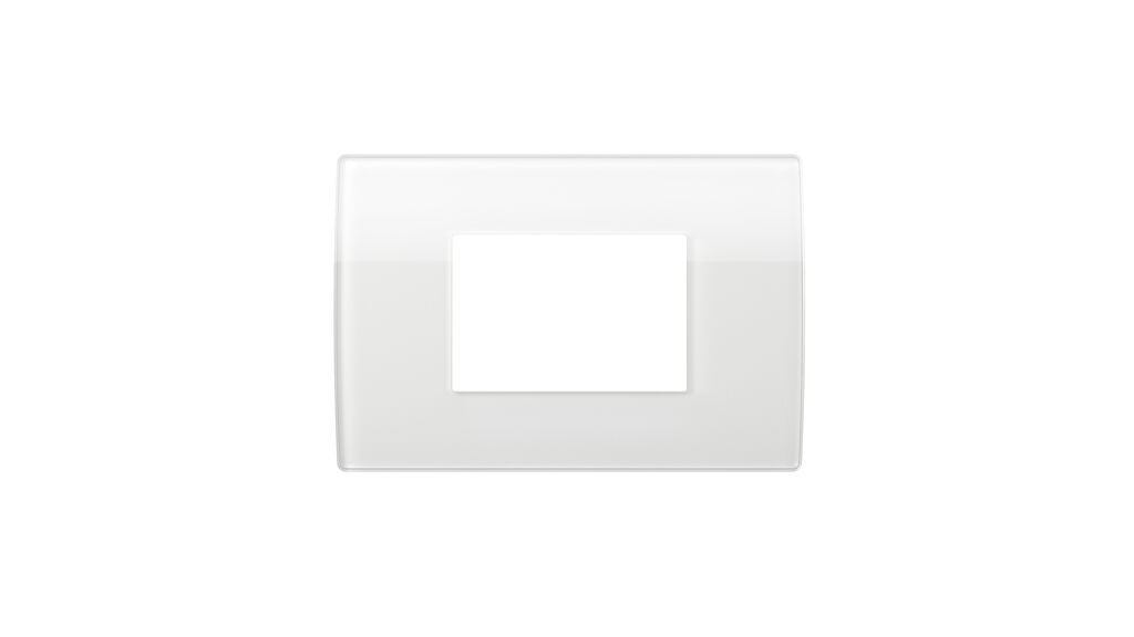 Tem Cates Рамка 3М PURE стакло бела OP30GL-U 4331270 ТЕМ