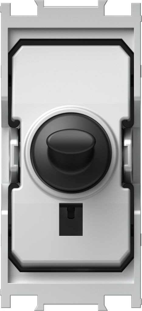 Tem Cates Прекинувач 20A еднополен црн EDGE SP12PB-U