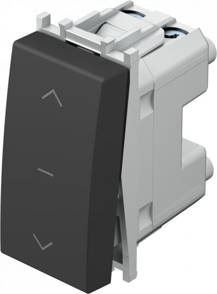 Tem Cates Прекинувач за ролетна црн 1М модул TEM 4315440