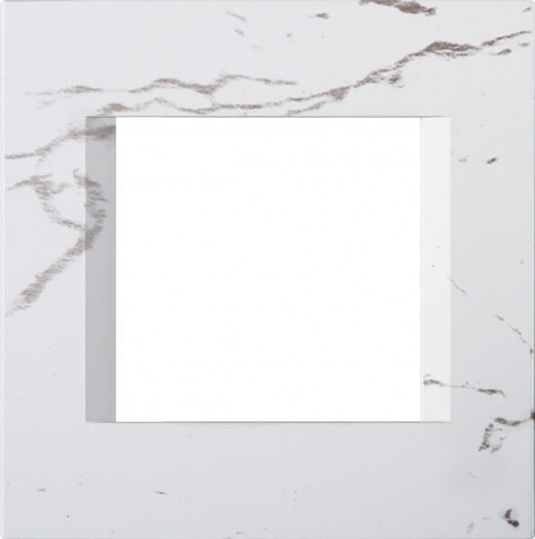 Tem Cates Рамка 2М камен бел OL20SN 4326440 ТЕМ