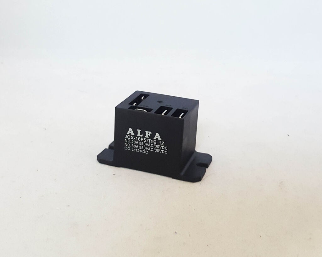Alfa Electric Реле 20A 12V DC со faston приклучок JQX-16FS/T92