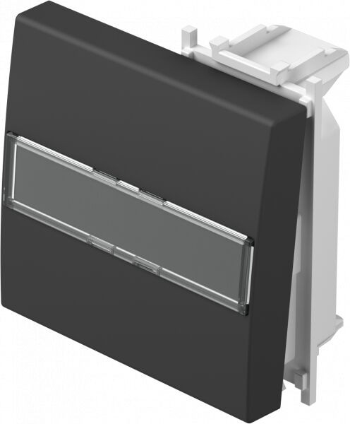 Tem Cates Типка 2М црна вградна за натпис TEM TM13SBIL