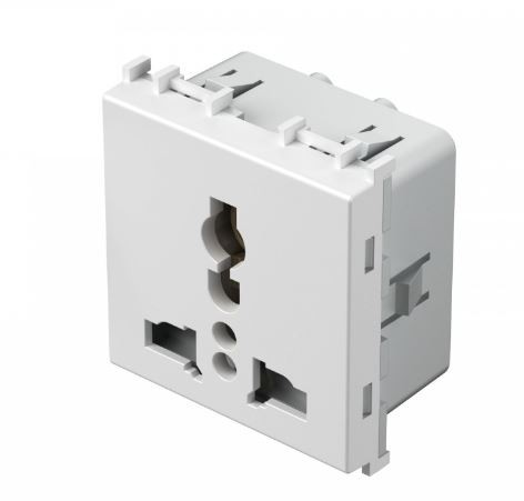 Tem Cates Приклучок KS 2М бел модул VM55PN