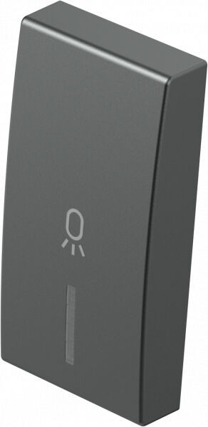 Tem Cates Типка светло со SS антрацит 1М TEM TM11ATIN02