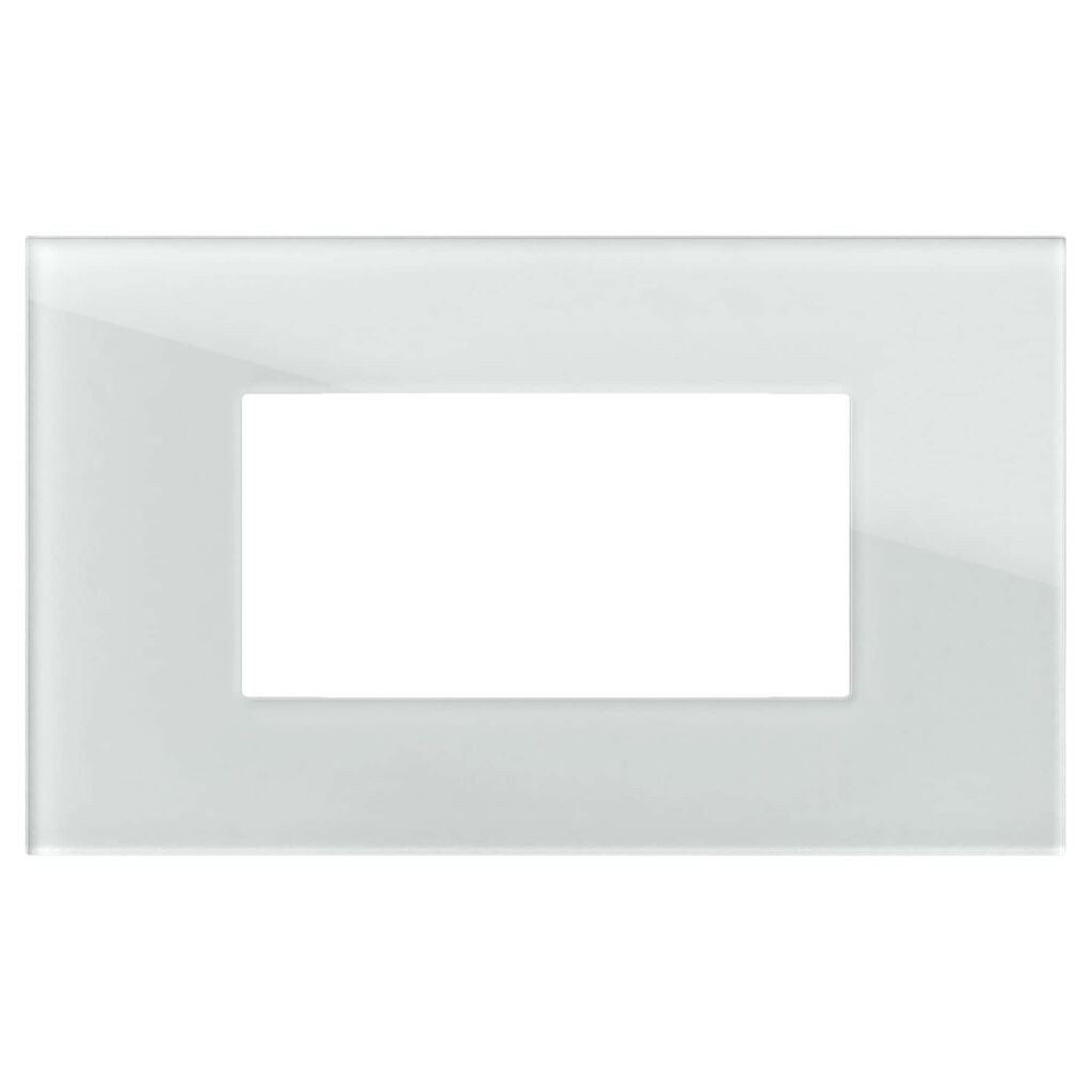 Tem Cates Рамка 4М EDGE стакло бела OG40GLM-U 4331848 ТЕМ