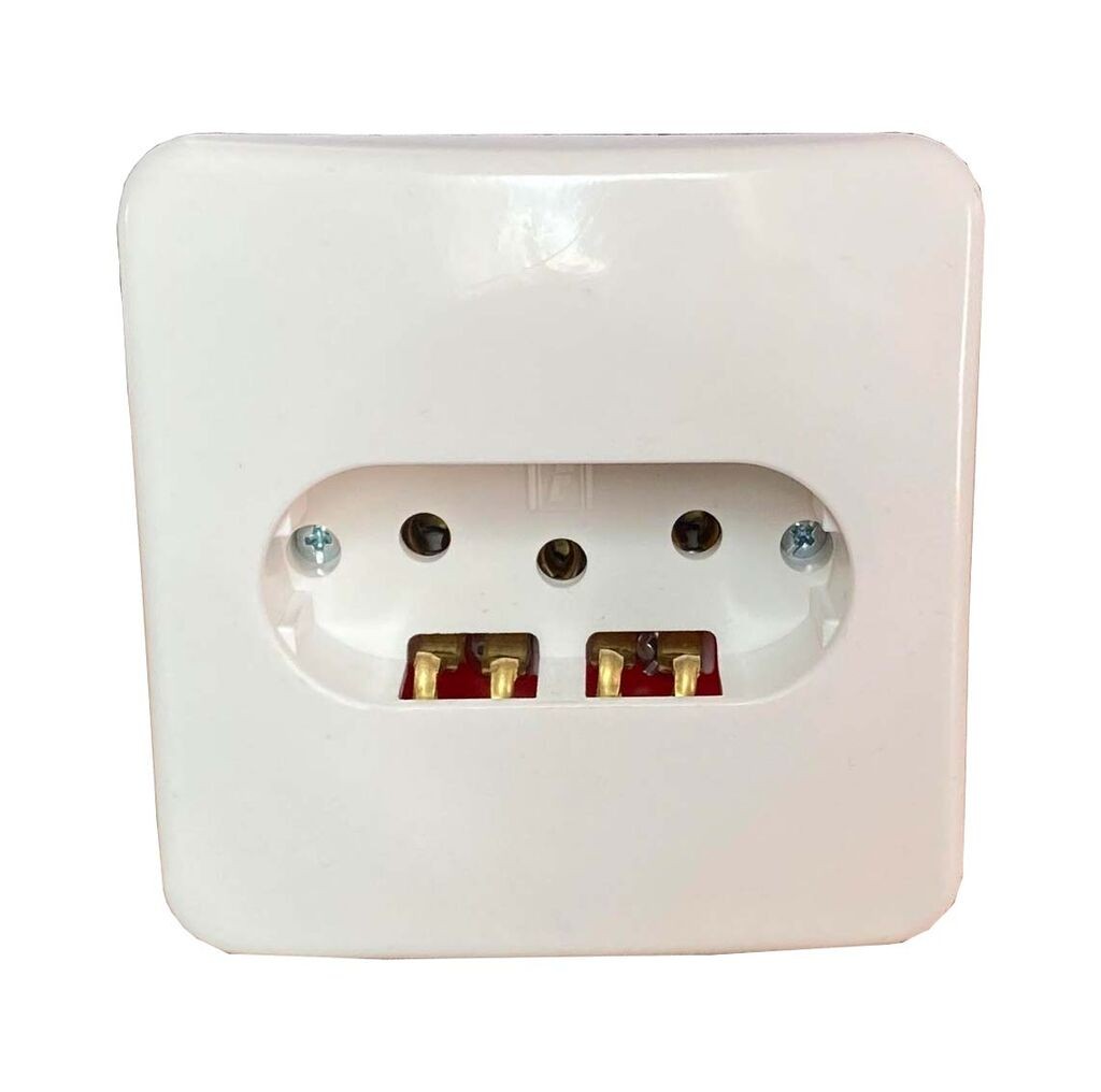 Alfa Electric Приклучница III шуко бела трофазна Bell 11099.3