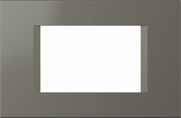 Alfa Electric Рамка 3М титаниум LINE OL30TI 4326514 ТЕМ