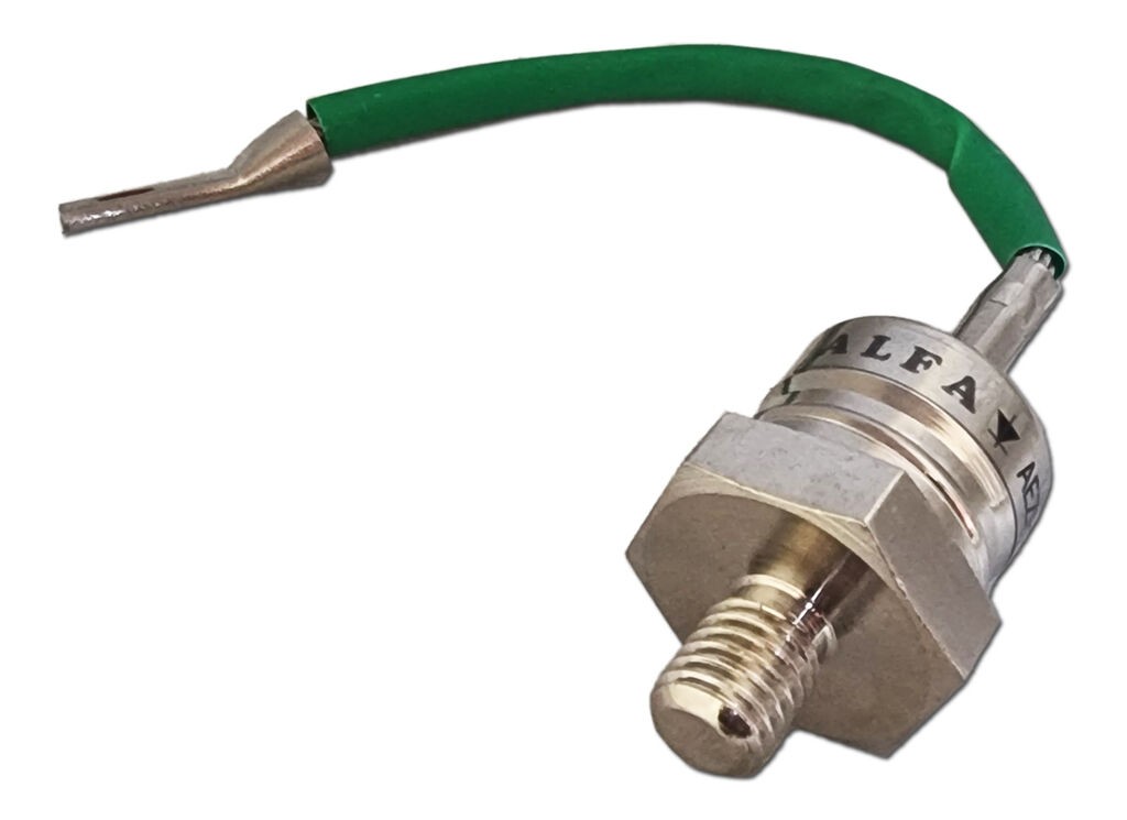 Alfa Electric Диода 50A 1200V M12 навој, катода на завртка AEZP50A-катода