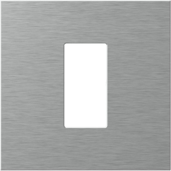 Tem Cates Рамка 1М EDGE метал сребро OG10MAM-U