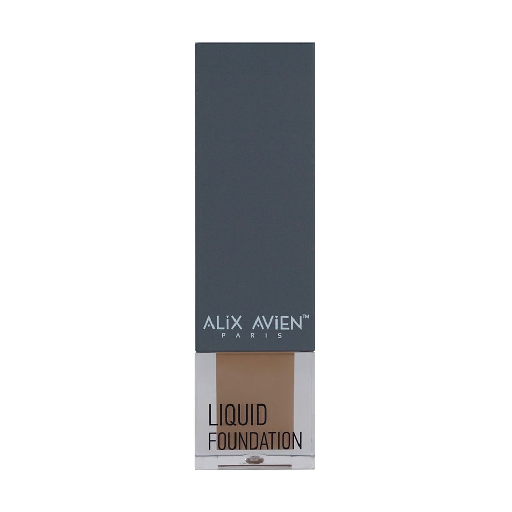 Alix Avien Paris Течна Пудра - Liquid Foundation – 312 Warm Caramel