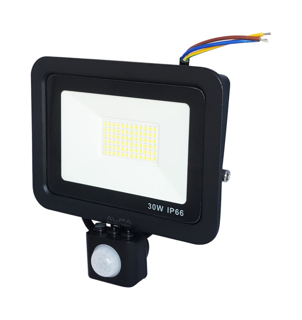 Alfa Electric Рефлектор со сензор 30W 6000K Elektrik