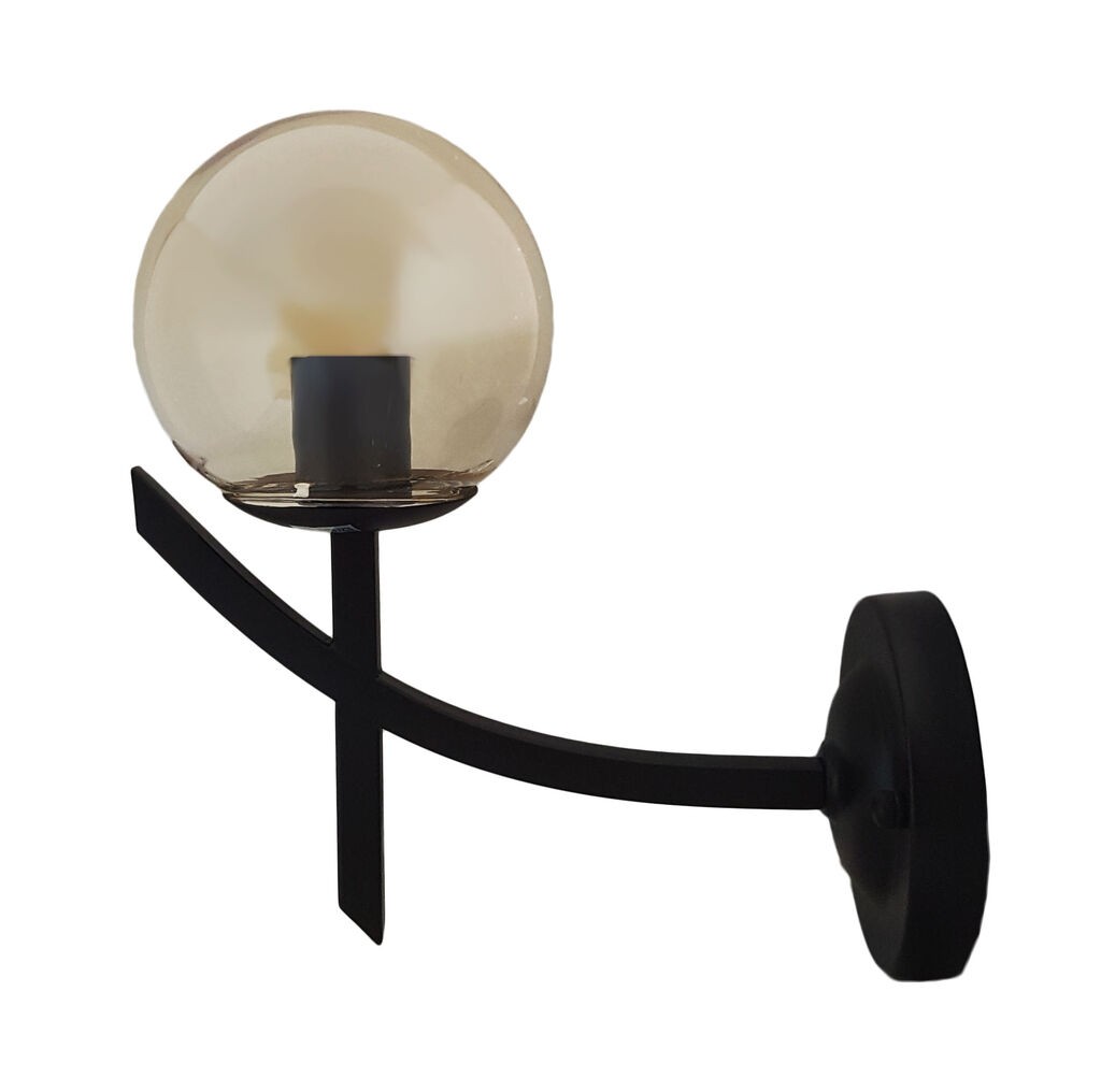 OnLight Црна странична ламба max. 1x40W E27 OL19188/1