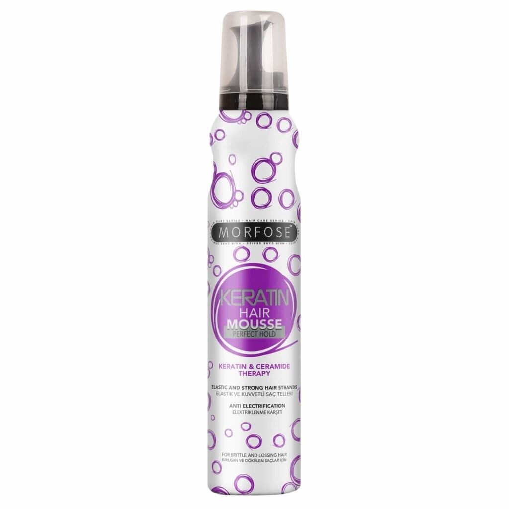 Morfose Пена за коса Keratin Hair Mousse 200ml