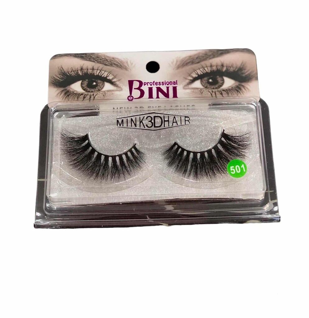 Bini Beauty 3D трепки | Волумен & Лесен финиш NO. 501