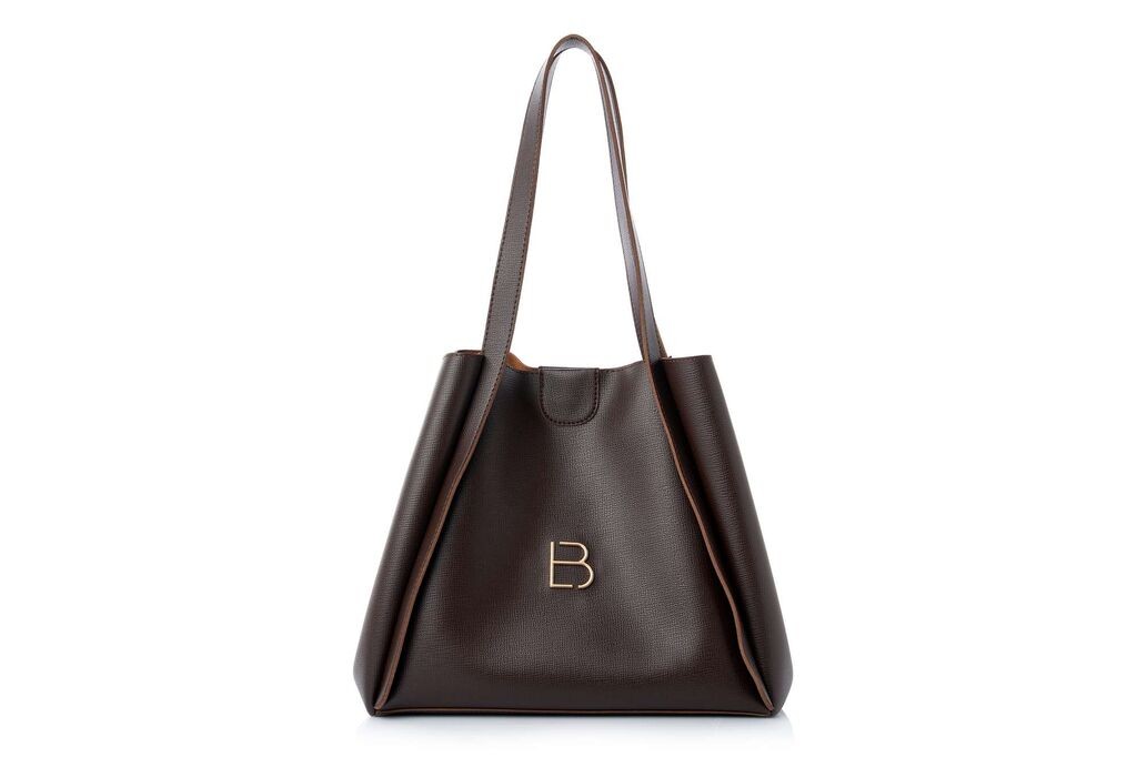 Женска чанта Lucky Bees Loretta, кафеава