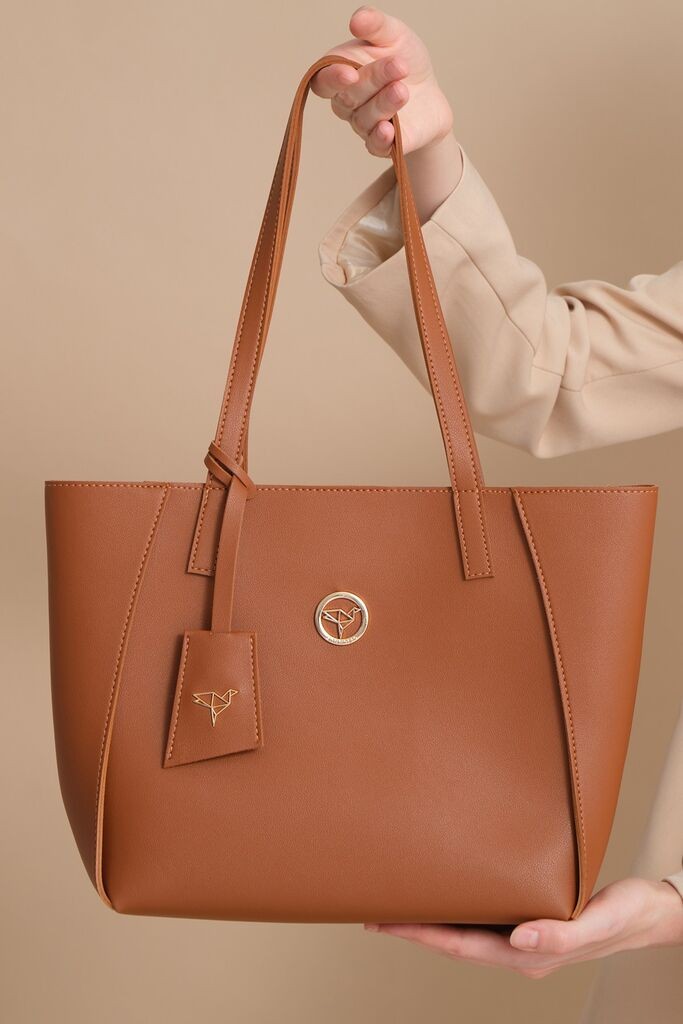 Женска чанта MyValice Софија, кафеава