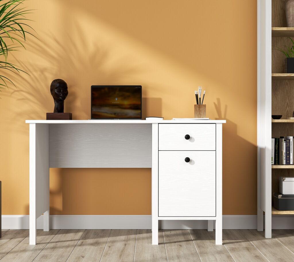 Биро Hanah Home FRN-20036, 120x75x60 см, бело