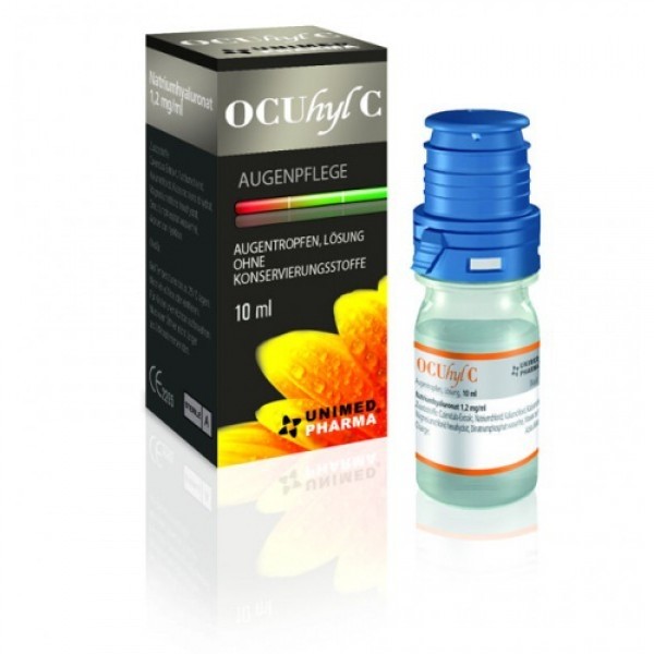 Капки за очи Unimed Pharma Ocuhyl c, 10 ml