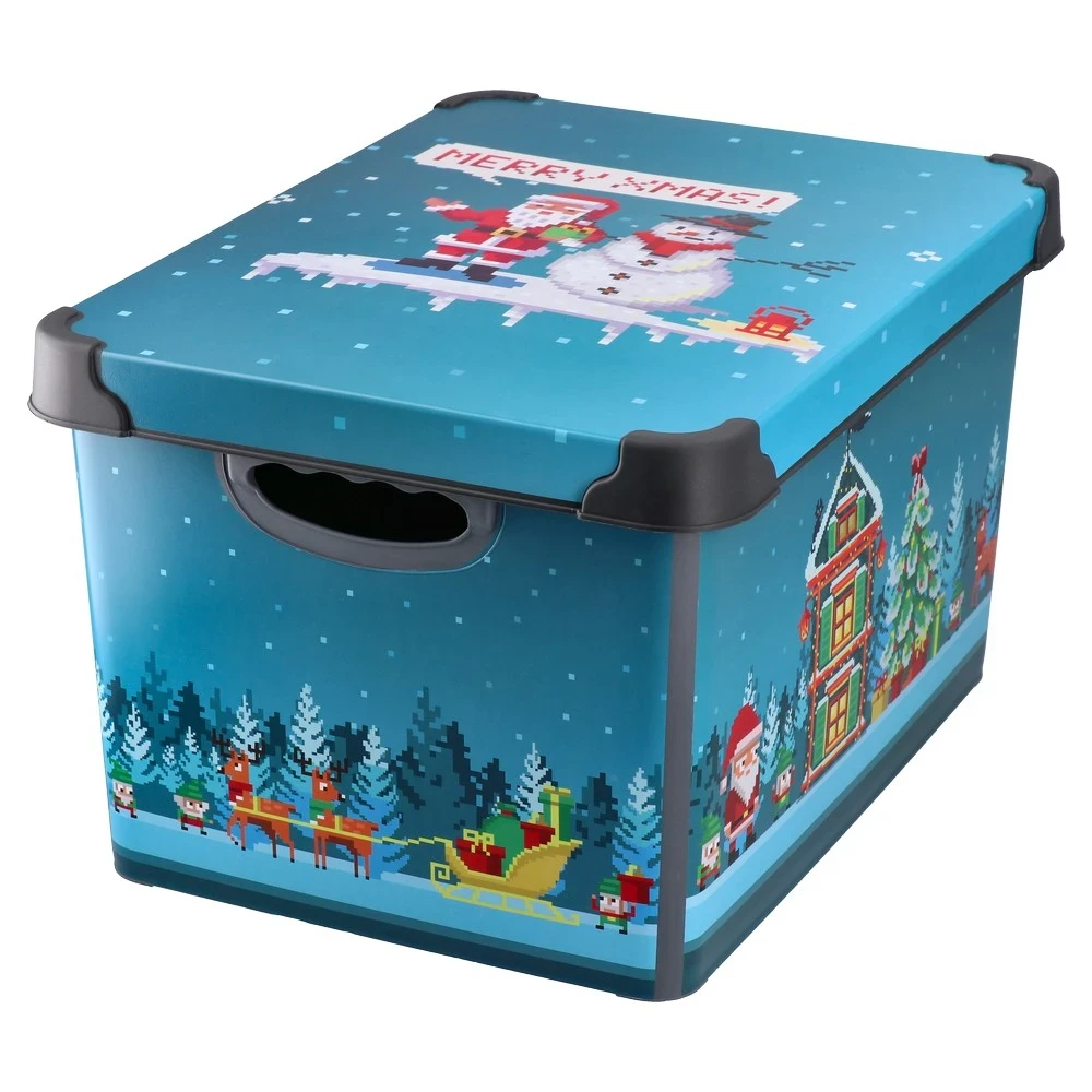 FESTA Новогодишна кутија Божиќ Дедо Мраз, сина