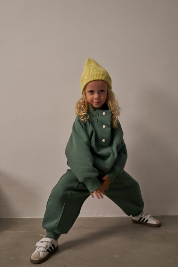 ELO Комплет тренерки со копчиња Green 2-3г