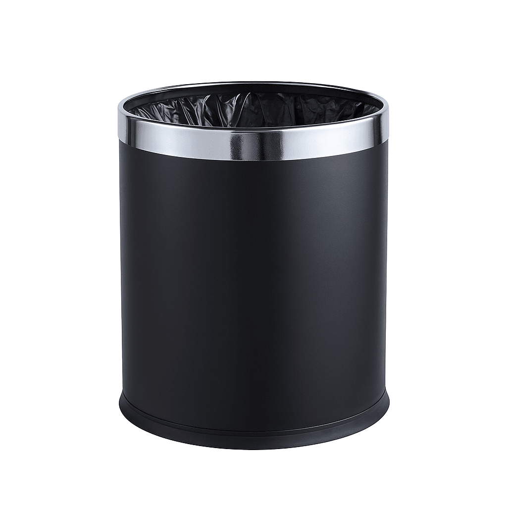 Корпа за отпадоци 10Л со кожа RB-01