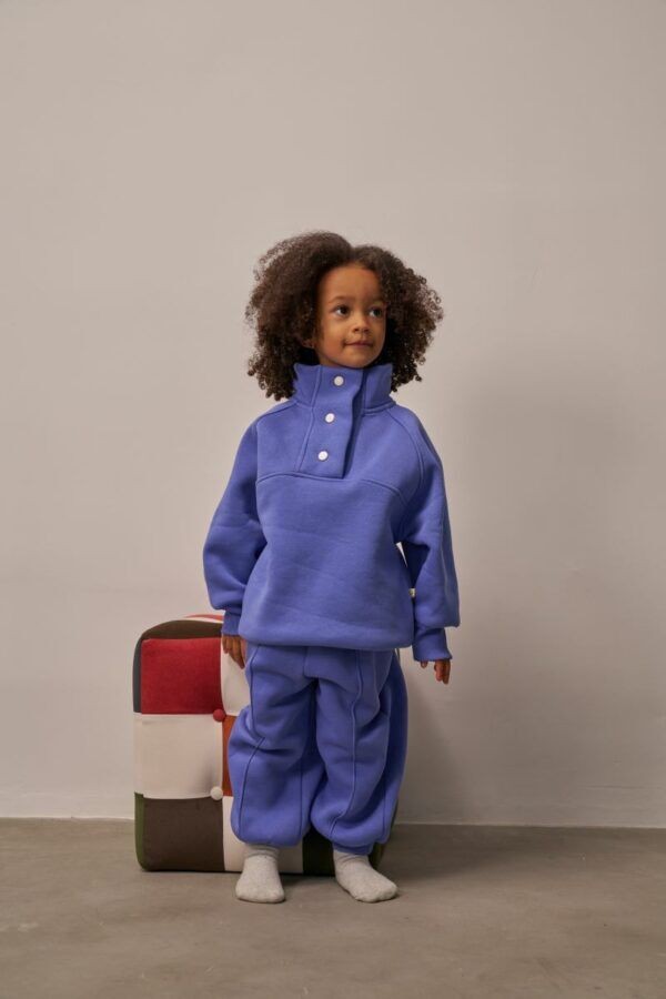 ELO Комплет тренерки со копчиња Blue 1-2г