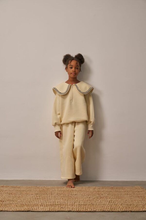 ELO Комплет тренерки со јака Cream 4-5г