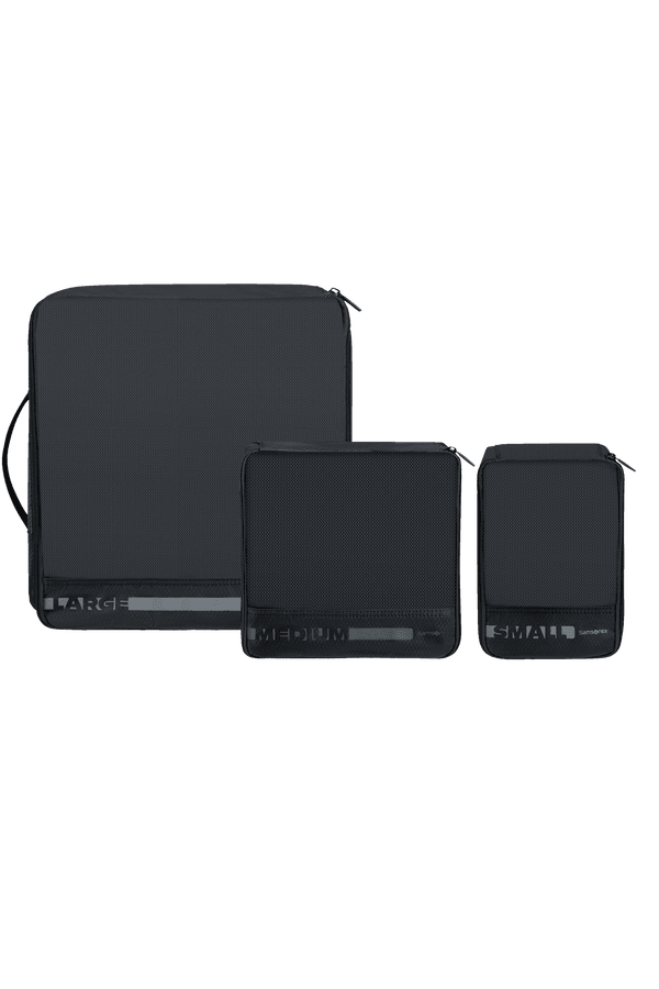 SAMSONITE Торби, PACK-SIZED Set of 3 packing cubes, 146885/1041, Црна