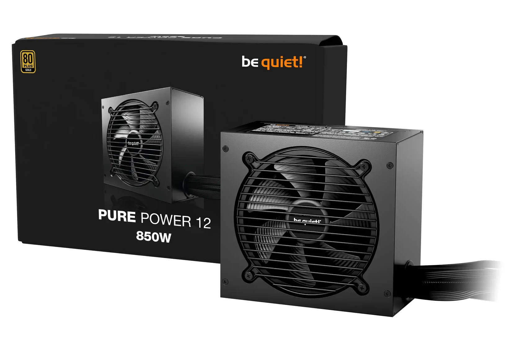 BE QUIET Напојување pure power 12 gold BP004EU ATX3.1, 850 W