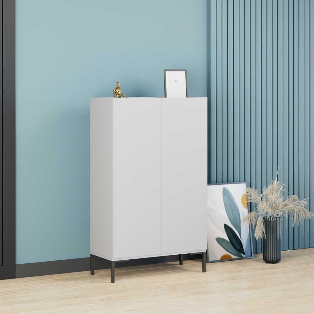 Комода Hanah Home за повеќекратна употреба Shc-820-Dd-1, 72 x 119 x 34 см, бела