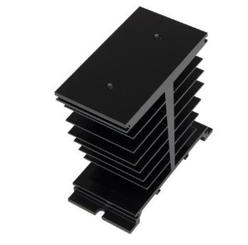 Alfa Electric Црн ладилник 50x100x95мм 10–60A SSR AEX02-50B